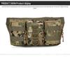 Tactical Camouflage Waterproof Fanny Pack for Outdoor, Cycling, and Mountaineering with Three Compartments