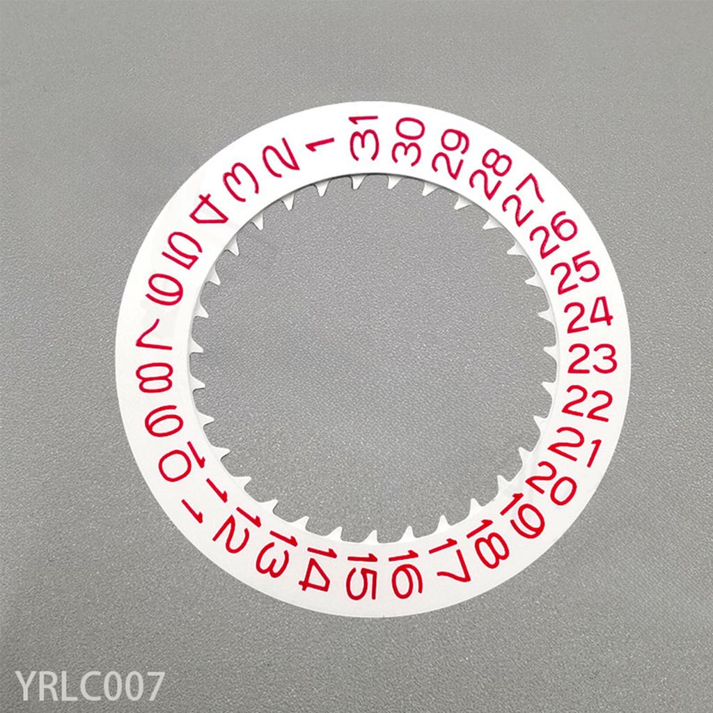 Mod NH35 NH36 Date Dial Fits NH35 NH36 4R Movement At 6.0H At 3.0H Automatic Mechanical Movt Day Date Dial Wheel