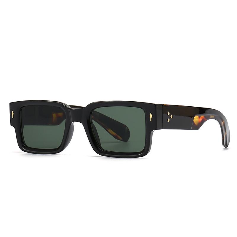 Trendy European-American Square Sunglasses for Women - Model 6035