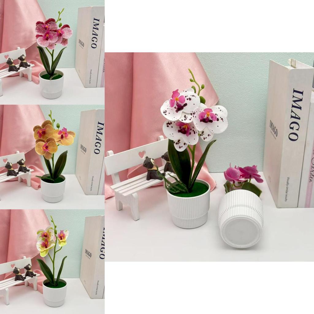 Butterfly Orchid Decorative Artificial Flower For Wedding Arrangements And Photography Sets