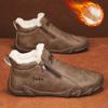 Ankle Boots for Men Winter Man Casual Sneakers Outdoor Non Slip Work Shoes Mens Comfortable Warm Short Boots Zapatillas Hombre