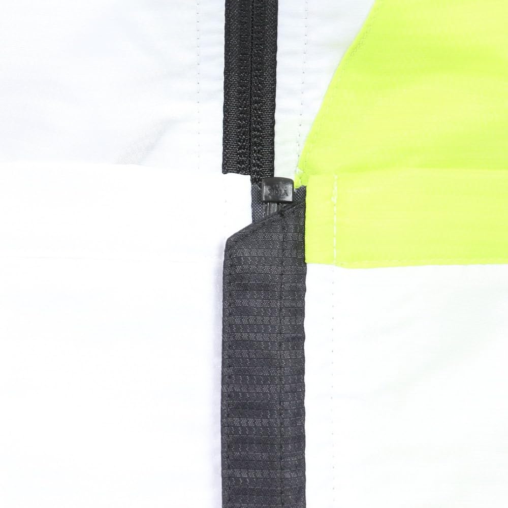 Tennis Wear Active Warmer Jacket Heat Retention Water Repellent 62MEA502 Black X Lime Green S [Mizuno]