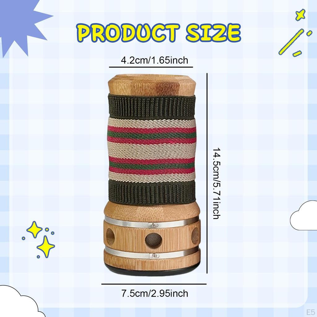 Strips Burner Holder Acupoint Massage Tool,Wooden Tool,Convenient Box Portable Moxibustion