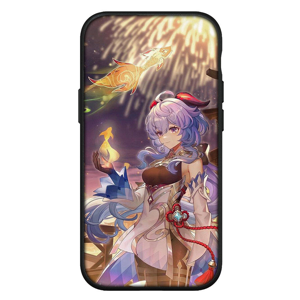 for Motorola Moto Edge 70 60 50 G54 G86 Samsung Galaxy S25 iPhone 17 16 15 Xiaomi Redmi Note 14 Pro Max Phone Case Ganyu Genshin Impact Gan Yu Cover