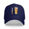 Spring Funny Beer Cigarette Baseball Cap  Outdoor Sports Casual Design Sun Trucker Hat UnisexTeens Sunscreen Snapback Cap