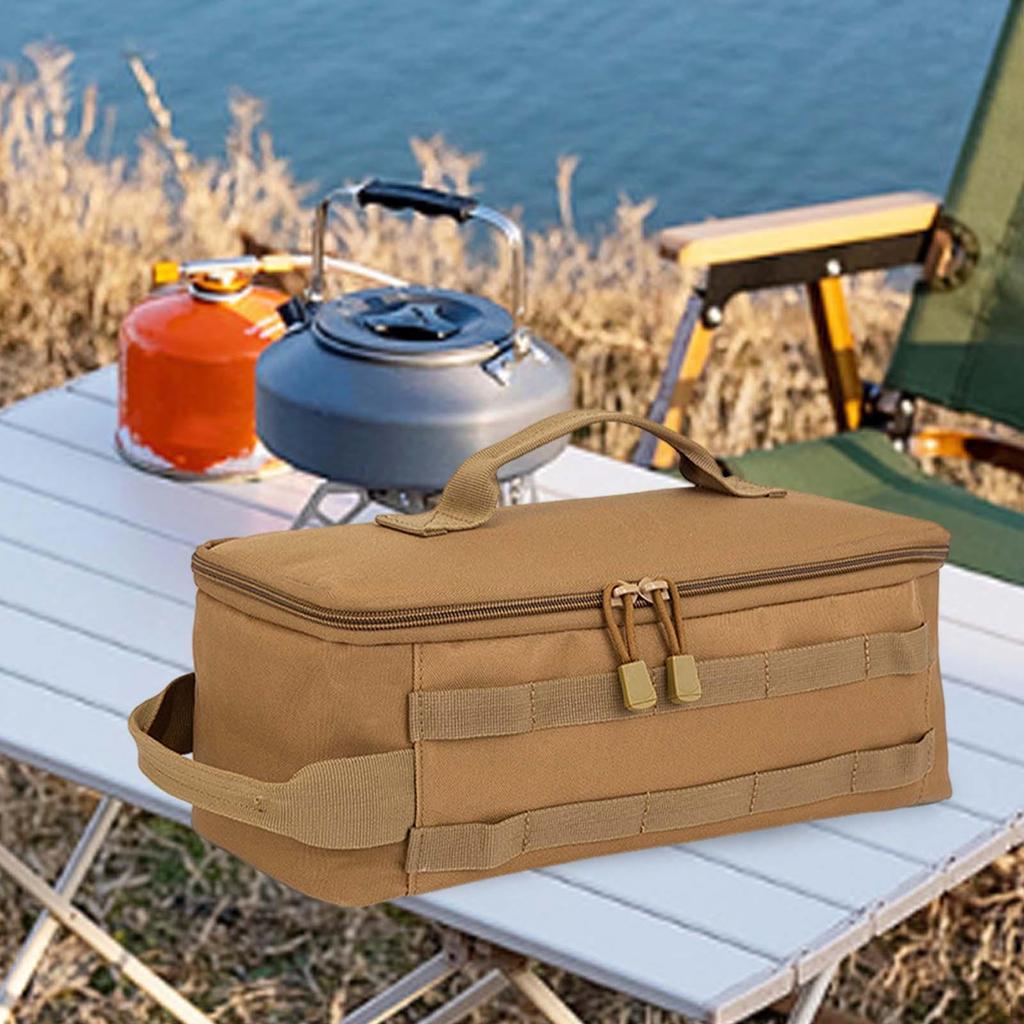 Heavy Duty Tool Bag with Multiple Compartments for Organizing Tools
