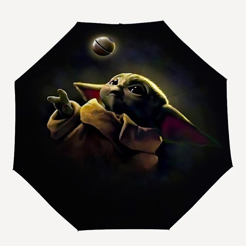 

1pc Yoda Automatic Umbrella 8-Bone Design Compact Gear for Outdoor Travel,Perfect Gift for Friends Birthdays yy250815004