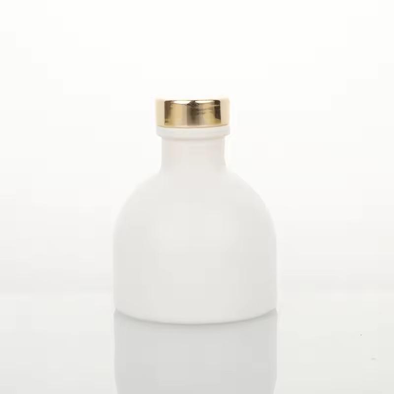 1Pc 50ml Home Fragrance Diffuser Bottles Party Gifts Glass Container Reed Diffuser Essential Oil Bottle Oil Diffusers Sticks