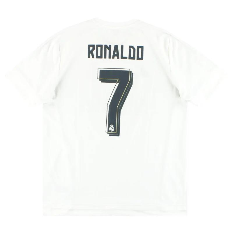 Adidas Real Madrid 2015-16 Domácí dres Ronaldo Pánské dresy Bílý S12652