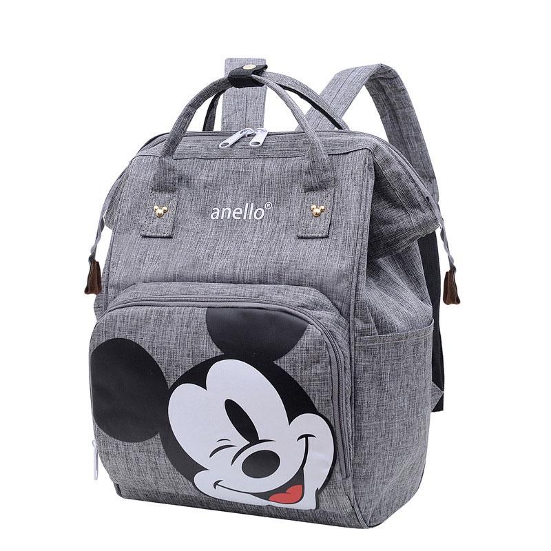 Multifunktionale Mickey Mama-Tasche für stilvolle Mütter mit Oxford-Gewebe und Cartoon-Mustern 30l Fassungsvermögen
