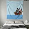 One Piece Wall Tapestry Aesthetic Wall Hanging Printed Fabric Blanket Decorative Tapestries for Bedroom Living Room Home Decor