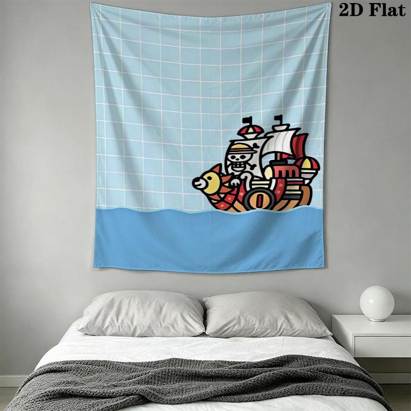 One Piece Wall Tapestry Aesthetic Wall Hanging Printed Fabric Blanket Decorative Tapestries for Bedroom Living Room Home Decor