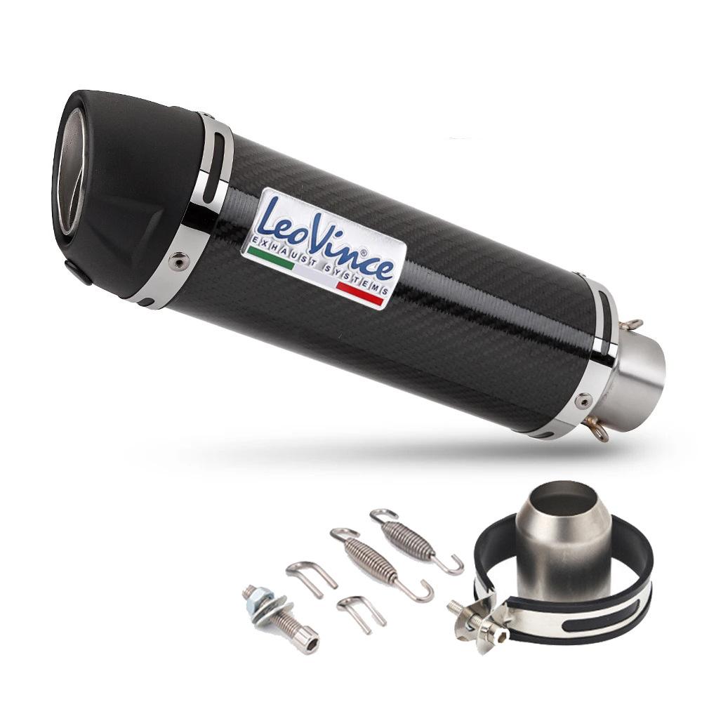 

Universal 51mm Motorcycle racing LeoVince Exhaust Pipe Moto Exhaust Pipe DB Killer for Z400 Z650 Z900 GSR600 FZ6N R1 R6 R3 MT07 P1-51MM-1