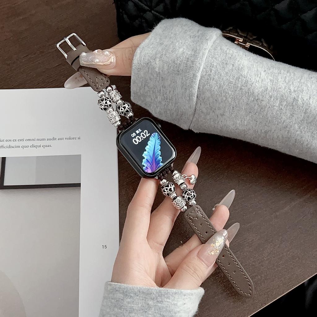 Chinese Style Love Pendant Fine Version Strap Is Suitable For Applewatch56789S10 Apple Huawei Xiaomi