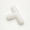 20Pcs Plastic Tee Tube Connector Diameter 8mm Rabbit Chicken Quail Doves Pets Nipple Drinker Connecting Pipe Farm Equipments