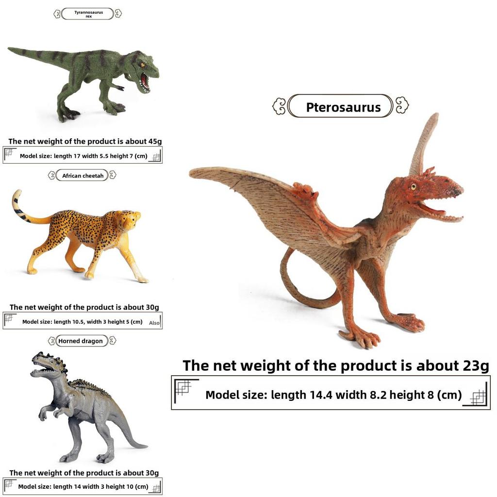 Tyrannosaurus Rex Dinosaur Figurine With Plastic Material For Kids Educational Toy And Display