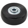 40Set 45X19mm Luggage Suitcase / Inline Outdoor Skate Replacement Wheels Black