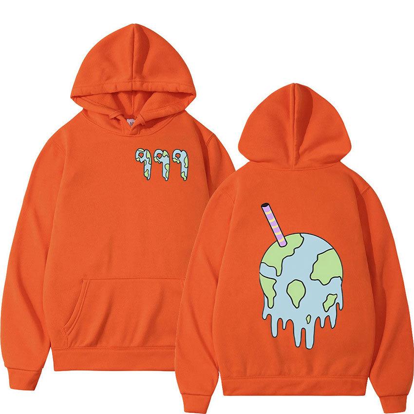Rapper Juice Wrld Grafik Hoodie Damen Unisex Hip Hop Mode Pullover