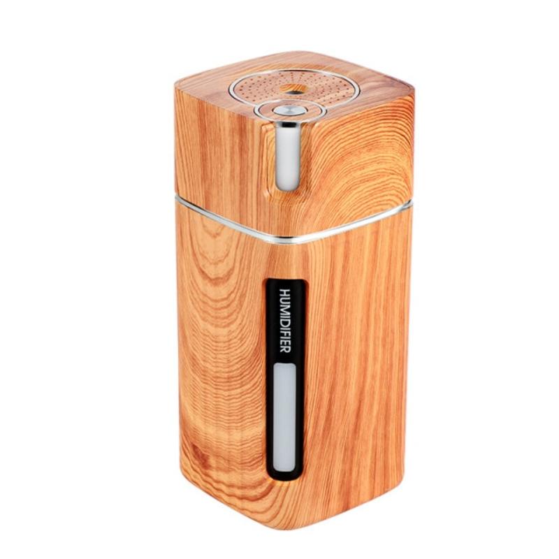 Electric Humidifier Aroma Oil Diffuser Ultrasonic Humidifier USB Mini Mist Maker LED Light for Car Home | Humidifiers