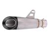 Stainless Steel Universal Motorcycle Exhaust Muffler Tail Pipe Tailpipe Tip Titanium Color