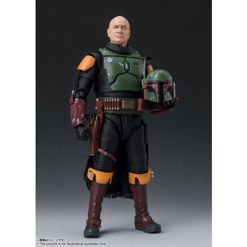 TAMASHII NATIONS S.H.Figuarts Boba Fett (STAR ??WARS: The Book of Boba Fett) Approximately 155mm AVS & PVC & Fabric Painted Movable Figure