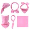 Solid Color Handkerchief for Women Wedding Handkerchief Pocket Handkerchief for Bride Groom Wedding Gift