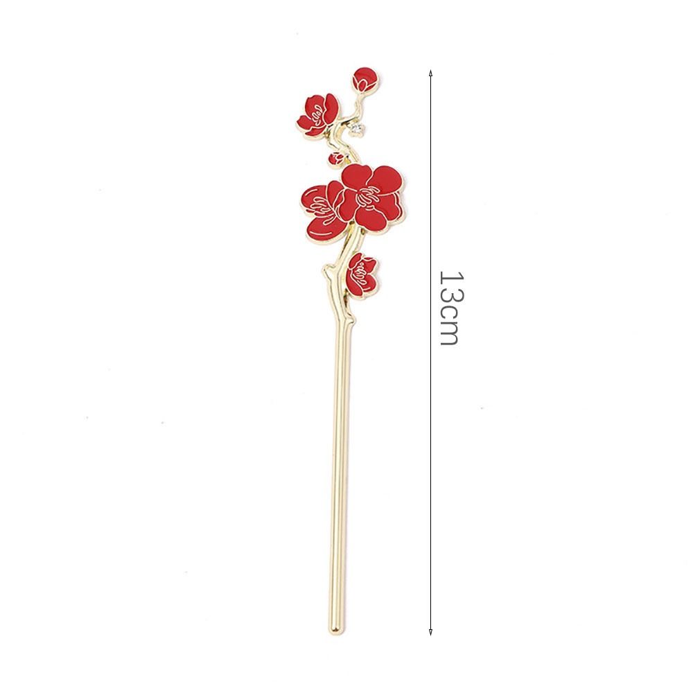 Plum Blossom Metal Bookmark Reading Book Clip Book Page Pagination Marker Plum Bookmark Teacher Gift School Student Supplies