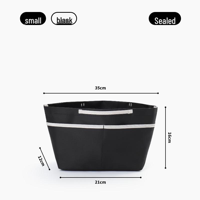 Ultralight Anti-theft Handbag Organizer with Zippered Inner Lining and Cosmetic Support