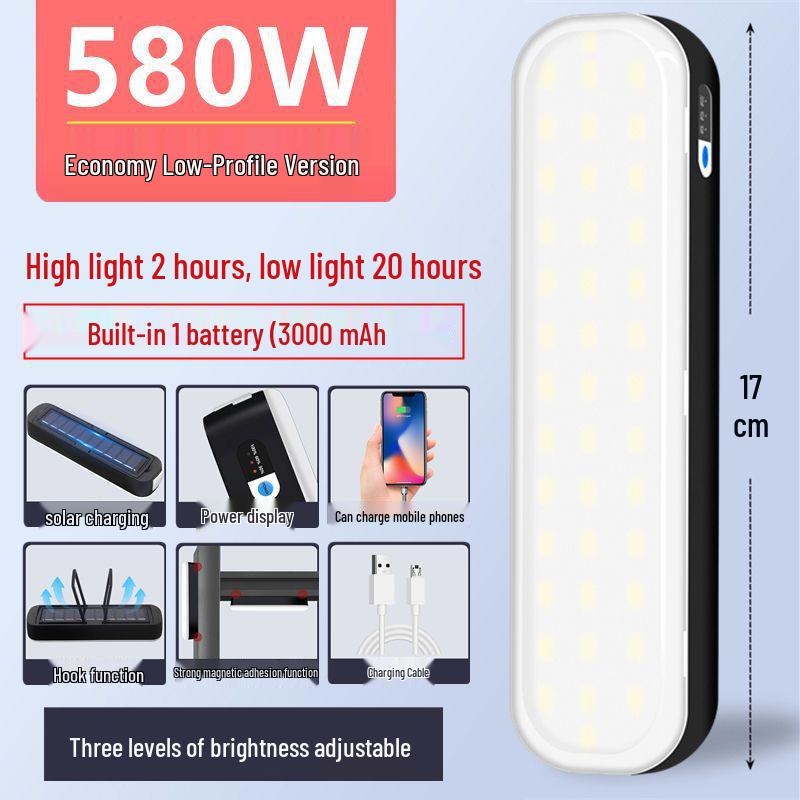 Super Bright Magnetic LED Emergency Light for Power Outages, Outdoor Use, and Night Markets