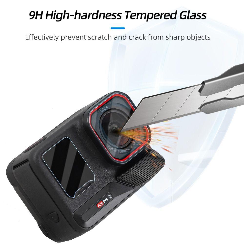 Ultra-HD Lens Films Anti-scratch Accessories Protective Films for Insta360 Ace Pro 2 Action Camera