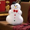 Gingerbread Man Snowman Christmas Tree Plush Daoll Pillow For Holiday Decor And Gift