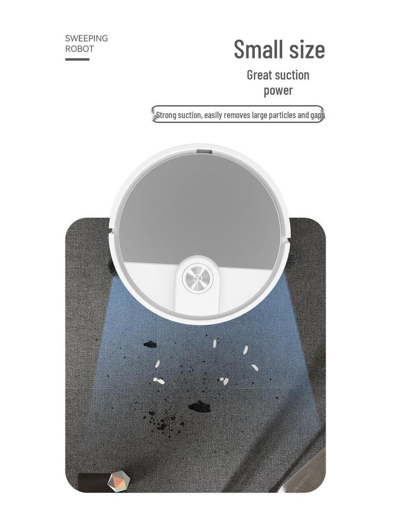 Smart Robotic Vacuum Cleaner with APP Control - Automatic Sweeping, Suction, Mopping for Home Cleaning - Perfect Small Appliance Gift