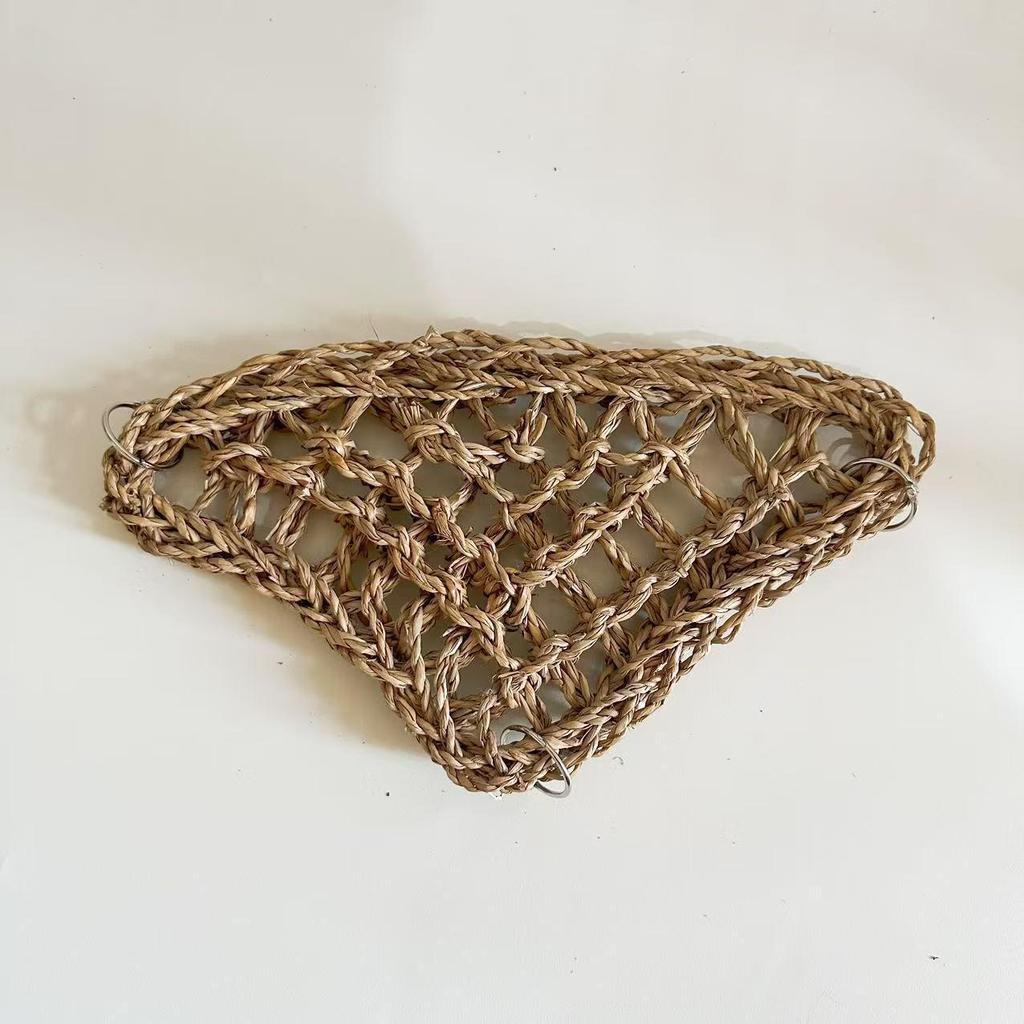 Parrot Moleskin Triangle Woven Swing Bed Hammock