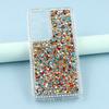For Samsung Galaxy S24 Case Rhinestone Edge Glitter Epoxy TPU Phone Cover