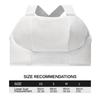 Womens Karate Chest Protector Soft Removable Lining Boxing Breast Protection for Sparring Volleyball Taekwondo Kick Boxing Gym