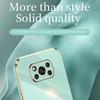 XINLI Phone Case for Xiaomi Poco X3/X3 Pro/X3 NFC,Drop Proof Electroplating Golden Edge TPU Protective Back Cover