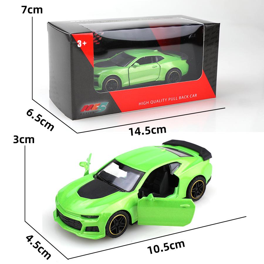 Norson 1:43 Alloy Metal Pull-Back Sports Car Model Toy for Boys