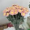 Knitted Artificial Flowers Finished Hand Woven Flower Handmade Simulation Flower Yarn Crochet Rose Sunflower Wedding Decor 1PC