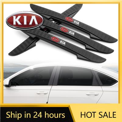 2026 Hete Auto Sticker 4 Stuks Auto Deur Anti-botsingsstrip Bumper Logo Stickers Voor KIA Ceed Sportage Rio 3 Proceed K5 Sedona Forte