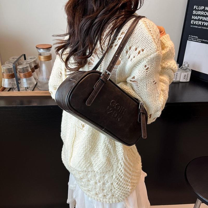 Large-capacity bag women's summer versatile new casual texture shoulder underarm bag commuter pillow bag
