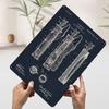 Vintage Golf Bag Patent Tinplate Poster Customized Wall Art Vintage Retro Metal Signs for Modern Home Decoration Luxury Man Cave