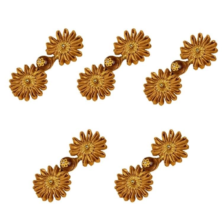 Squisito Bottone Nodo Orientale Fatto a Mano Bottoni da Cucito in Tessuto Chiusure Per Cheongsam Abiti da Sposa Cucito Artigianato