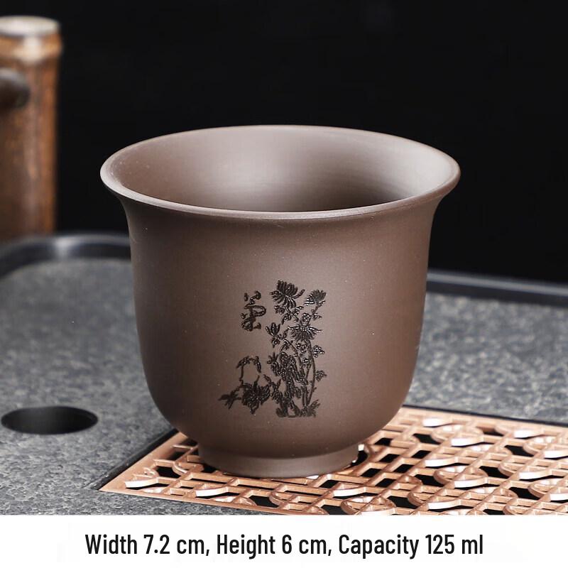 Qīwēi Zisha Purple Clay Master Teacup