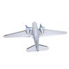 Airplane Model Vintage Decor Collectible Tinplate Metal Aircraft Toy Photography Prop for Office Home