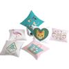 Cartoon Animal Print Car Cushion Cover Dog Head Sofa Pillow Cover Home