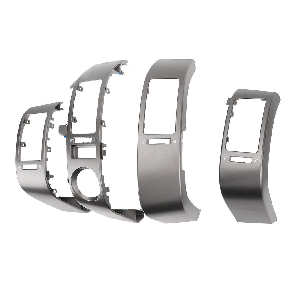 4pcs Center Dash Air Vent Panel 55670 47060 Left Right Car AC Outlet Vent Panel Cover Decoration Trim for Toyota Prius 2004‑2009