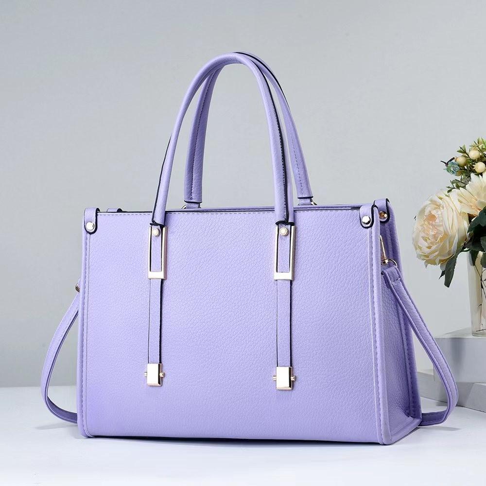 Fashionable Macaron Color Crossbody Bucket Bag With Spacious Design For Daily Outings