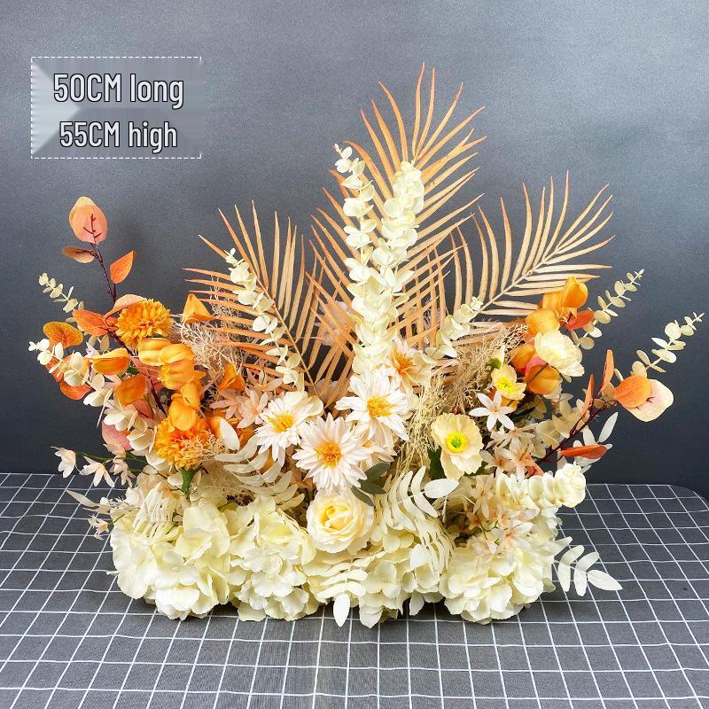 Silk Floral Wedding Aisle & Wall Decoration