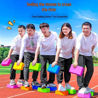 Norlanca Team Building Stepping Stones Game Set