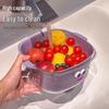 Double-Layer Fruit and Vegetable Draining Basket